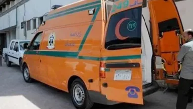 مصرع شخص وإصابة اثنين آخرين في حادث تصادم بالقليوبية