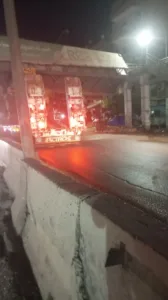 تحرك جزئي لكوبري مشاة على الطريق الزراعي بطوخ