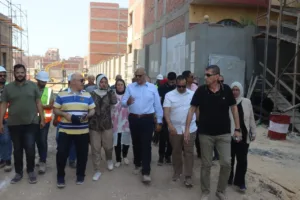 محافظ القليوبية يستقبل مساعد وزير الصحة لتفقد مستشفى شبين القناطر المركزي