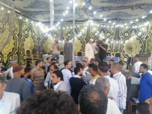إنهاء خصومة ثأرية بين عائلتي أبو سريع وأبو ستة بالقليوبية - صور