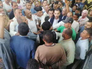 إنهاء خصومة ثأرية بين عائلتي أبو سريع وأبو ستة بالقليوبية - صور