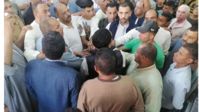 إنهاء خصومة ثأرية بين عائلتي أبو سريع وأبو ستة بالقليوبية - صور