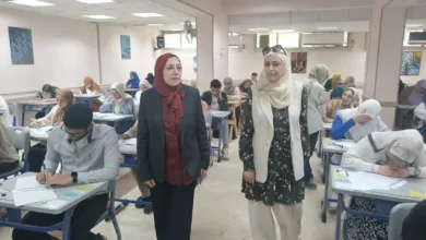 نائب رئيس جامعة بنها تتفقد اختبارات القدرات بكليتي علوم الرياضة والفنون التطبيقية نائب رئيس جامعة بنها تتفقد اختبارات القدرات بكليتي علوم الرياضة والفنون التطبيقية