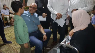 محافظ القليوبية يلتقي المواطنين لحل مشاكلهم بالقناطر الخيرية
