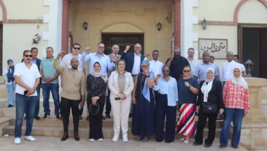 محافظ القليوبية يستقبل وفد نقابات جنوب أفريقيا (ساسبو) لتعزيز السياحة بالقناطر الخيرية محافظ القليوبية يستقبل وفد نقابات جنوب أفريقيا (ساسبو) لتعزيز السياحة بالقناطر الخيرية