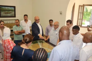 محافظ القليوبية يستقبل وفد نقابات جنوب أفريقيا (ساسبو) لتعزيز السياحة بالقناطر الخيرية