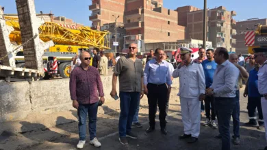 محافظ القليوبية يتابع اصلاح كوبري طوخ ويشرف على إعادة فتح الطريق الزراعي محافظ القليوبية يتابع اصلاح كوبري طوخ ويشرف على إعادة فتح الطريق الزراعي