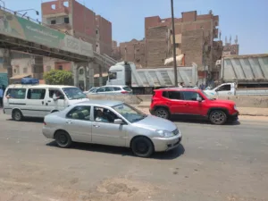 انفراجة مرورية على طريق "مصر - اسكندرية" الزراعي بعد رفع كوبري مشاة طوخ