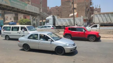 انفراجة مرورية على طريق "مصر - اسكندرية" الزراعي بعد رفع كوبري مشاة طوخ
