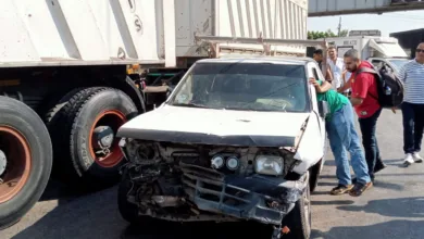 إعادة الحركة المرورية بالطريق الزراعي بعد تصادم دون إصابات بالقليوبية