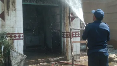السيطرة على حريق فرن عيش بلدي ببنها