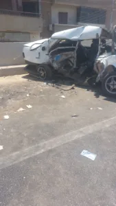 مصرع شخص وإصابة 7 آخرين في حادث تصادم بطريق بنها - المنصورة