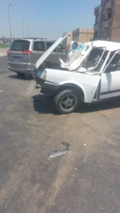 مصرع شخص وإصابة 7 آخرين في حادث تصادم بطريق بنها - المنصورة