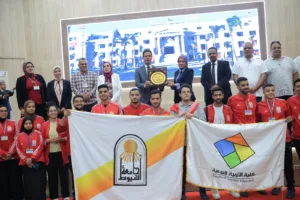 رئيس جامعة بنها يشهد حفل ختام ملتقى إبداع السادس لكليات التربية النوعية