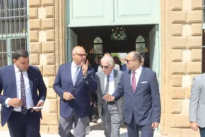 محافظ القليوبية يستقبل مستشار رئيس الجمهورية للتنمية المحلية