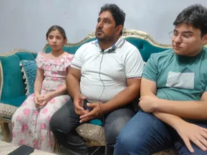 على خطى والده .. الرابع على الثانوية العامة: حلمي أكون مهندس كبير (صور)