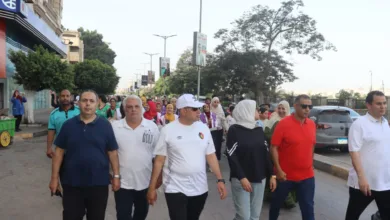 نائب محافظ القليوبية تقود ماراثون "يلا نجري ونمشي" احتفالاً بيوم الرياضة المصرية