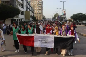 نائب محافظ القليوبية تقود ماراثون "يلا نجري ونمشي" احتفالاً بيوم الرياضة المصرية