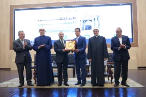 محافظ القليوبية ومفتي الديار المصرية ورئيس جامعة بنها يفتتحون فعاليات الملتقى البيئي الثاني للتنمية المستدامة