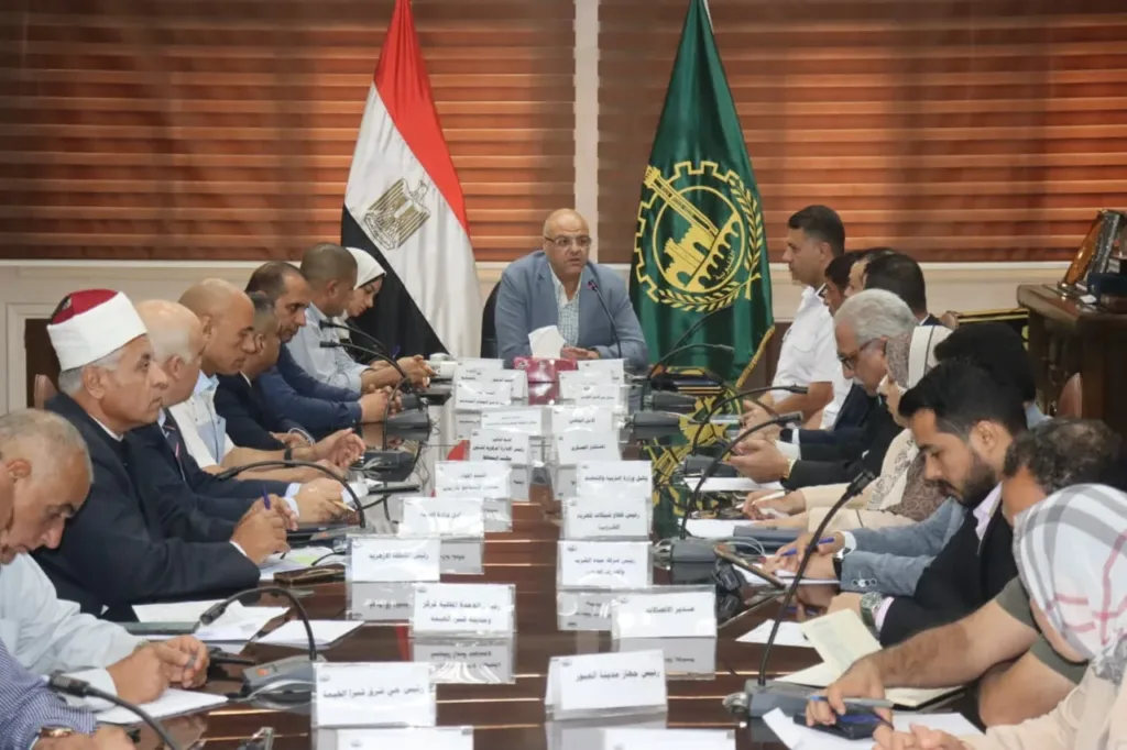 محافظ القليوبية يتابع الاستعدادات النهائية لانتخابات مجلس الشيوخ 2025 محافظ القليوبية يتابع الاستعدادات النهائية لانتخابات مجلس الشيوخ 2025