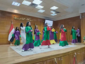عروض فنية نوبيه وشعر ..ابرز ملامح مشاركة مواهب شبان بنها في احتفالية القليوبية بتكريم اوائل الشهادات العامة ،صور