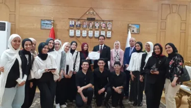رئيس جامعة بنها يكرم الفائزين في مسابقة مؤسسة Enactus" لعام 2025