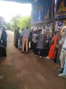 توافد الناخبين على لجان انتخابات مجلس الشيوخ بالقليوبية