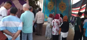 توافد الناخبين على لجان انتخابات مجلس الشيوخ بالقليوبية