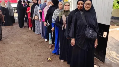 توافد الناخبين على لجان انتخابات مجلس الشيوخ بالقليوبية