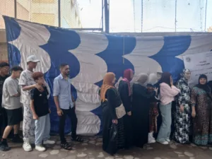 توافد الناخبين على لجان انتخابات مجلس الشيوخ بالقليوبية