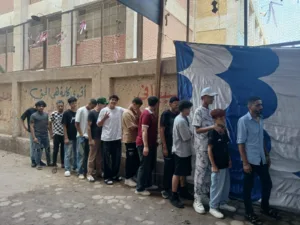 توافد الناخبين على لجان انتخابات مجلس الشيوخ بالقليوبية