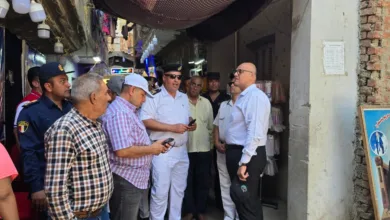 محافظ القليوبية يتفقد محيط كنيسة السيدة العذراء بمسطرد - صور محافظ القليوبية يتفقد محيط كنيسة السيدة العذراء بمسطرد - صور