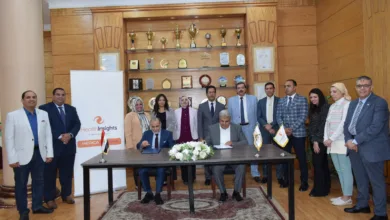 للتعاون البحثي والأكاديمي: رئيس جامعة بنها يشهد توقيع بروتوكول تعاون بين كلية الحاسبات والذكاء الاصطناعى وشركة هيلث انسايتس
