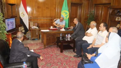 محافظ القليوبية يستعرض استعدادات بدء مشروع إنشاء كوبري بديل لمزلقان عرب العراقي بقليوب محافظ القليوبية يستعرض استعدادات بدء مشروع إنشاء كوبري بديل لمزلقان عرب العراقي بقليوب