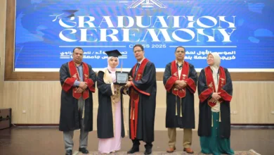 رئيس جامعة بنها خلال حفل تخرج دفعة جديدة من كلية التربية: نحتفل بثمرة سنوات من الجد والاجتهاد رئيس جامعة بنها خلال حفل تخرج دفعة جديدة من كلية التربية: نحتفل بثمرة سنوات من الجد والاجتهاد