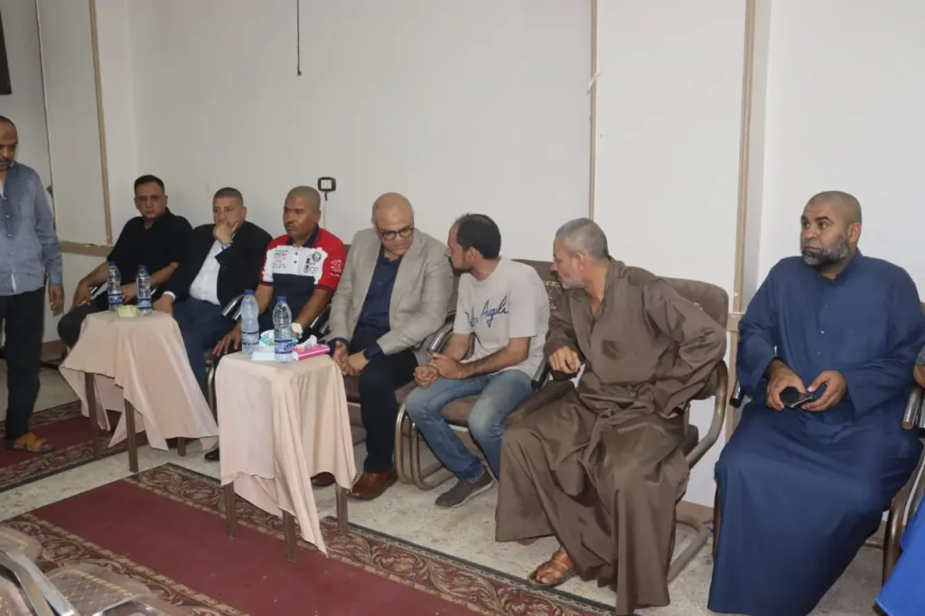 محافظ القليوبية يقدم واجب العزاء لأسر ضحايا حريق القناطر الخيرية