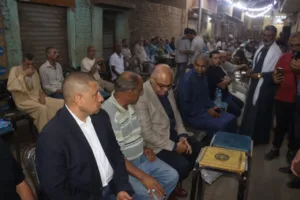 محافظ القليوبية يقدم واجب العزاء لأسر ضحايا حريق القناطر الخيرية