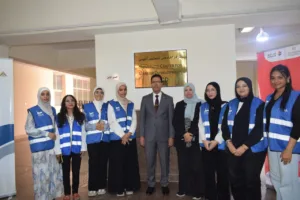 رئيس جامعة بنها يشهد فعاليات المبادرة الرئاسية" كن مستعدا"