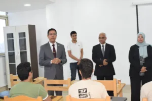 رئيس جامعة بنها يشهد فعاليات المبادرة الرئاسية" كن مستعدا"