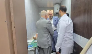 محافظ القليوبية: صحة المواطن أولوية.. ورعاية مجانية لمصاب حريق الشدية