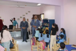 محافظ القليوبية والسفير رضا الطايفي يفتتحان مكتبة مصر العامة بشبين القناطر