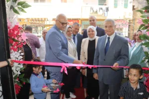 محافظ القليوبية والسفير رضا الطايفي يفتتحان مكتبة مصر العامة بشبين القناطر
