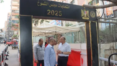 محافظ القليوبية يتفقد لجان أحياء غرب وشرق شبرا الخيمة ومدينة قليوب استعدادًا لانتخابات مجلس الشيوخ