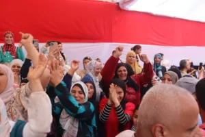 طوابير السيدات يتصدرن المشهد في انتخابات الشيوخ بالقليوبية - صور