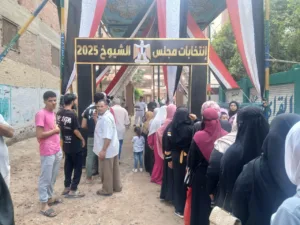 طوابير السيدات يتصدرن المشهد في انتخابات الشيوخ بالقليوبية - صور