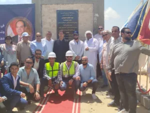 رئيس جامعة بنها يضع حجر الأساس لمعسكر طلابي متطور يضم منشآت رياضية وإدارية بمطروح