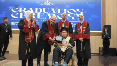 جامعة بنها تنظم حفل تخرج دفعة جديدة من طلاب كلية الآداب
