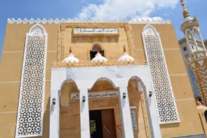 افتتاح مسجد الحبيب المصطفى بجامعة بنها بحضور محافظ القليوبية ورئيس الجامعة