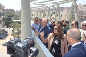 وزيرة التنمية المحلية: تطوير شارع نبوية موسى وكوبري المشاة نقلة نوعية لخدمة أهالي شبرا الخيمة