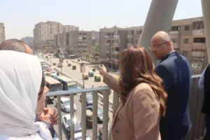 وزيرة التنمية المحلية: تطوير شارع نبوية موسى وكوبري المشاة نقلة نوعية لخدمة أهالي شبرا الخيمة